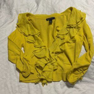 5/$25 💐 | INC Ruffle Cardigan